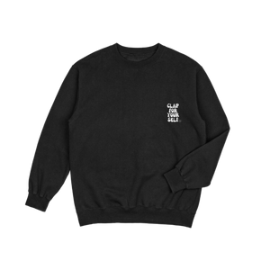 Sweater | Clap for yourself - Zwart Sweater | Clap for yourself - Zwart